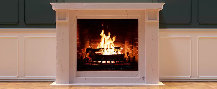 Decorative Electric Fireplace Installation in McKinleyville, California
