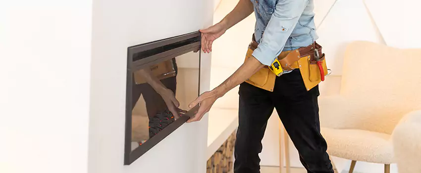 Metal Fireplace Installation in McKinleyville, California