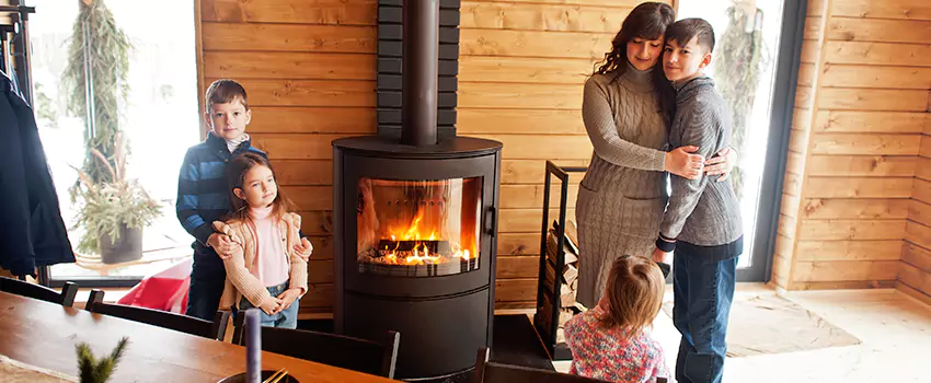 Morso Cast Iron Fireplace Insert Installation in McKinleyville, California