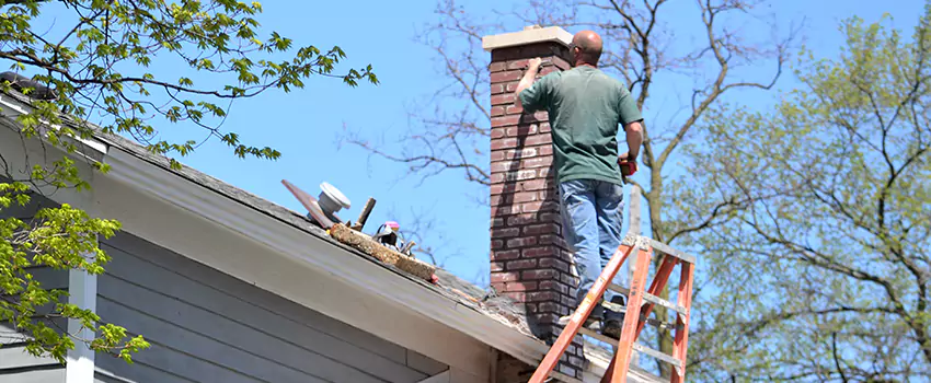 Vinyl and PVC Chimney Flashing Installation in McKinleyville, CA