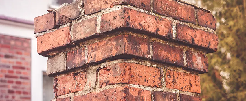 Cracked Chimney Bricks Repair Cost in McKinleyville, California