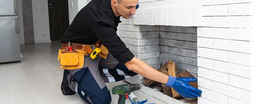 Fireplace Damaged Damper Frame Repair Services in McKinleyville, California