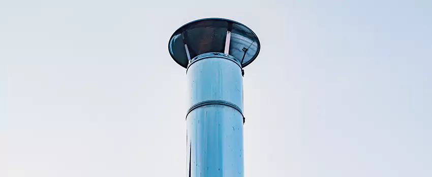 Insulated Metal Chimney Installation in McKinleyville, CA