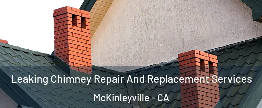  Leaking Chimney Repair And Replacement Services McKinleyville - CA